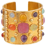 Boucles d'oreilles malachit